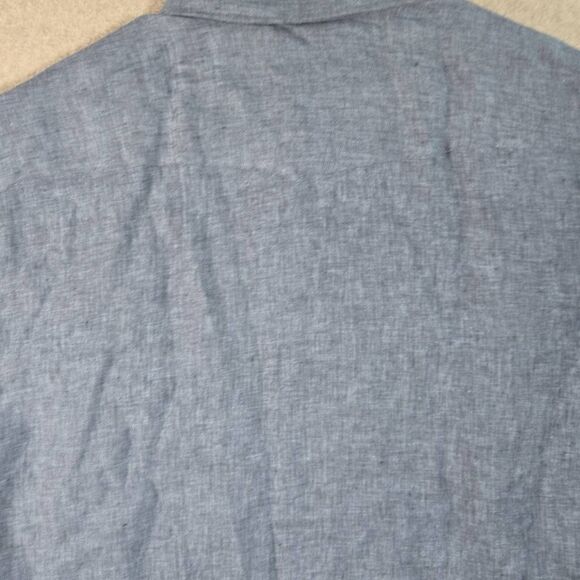 Proper cloth Linen Shirt Long Sleve 3XL Pockets - Picture 7 of 12